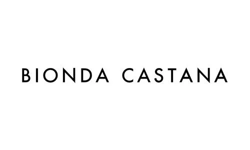 Bionda Castana logo in black text on a white background