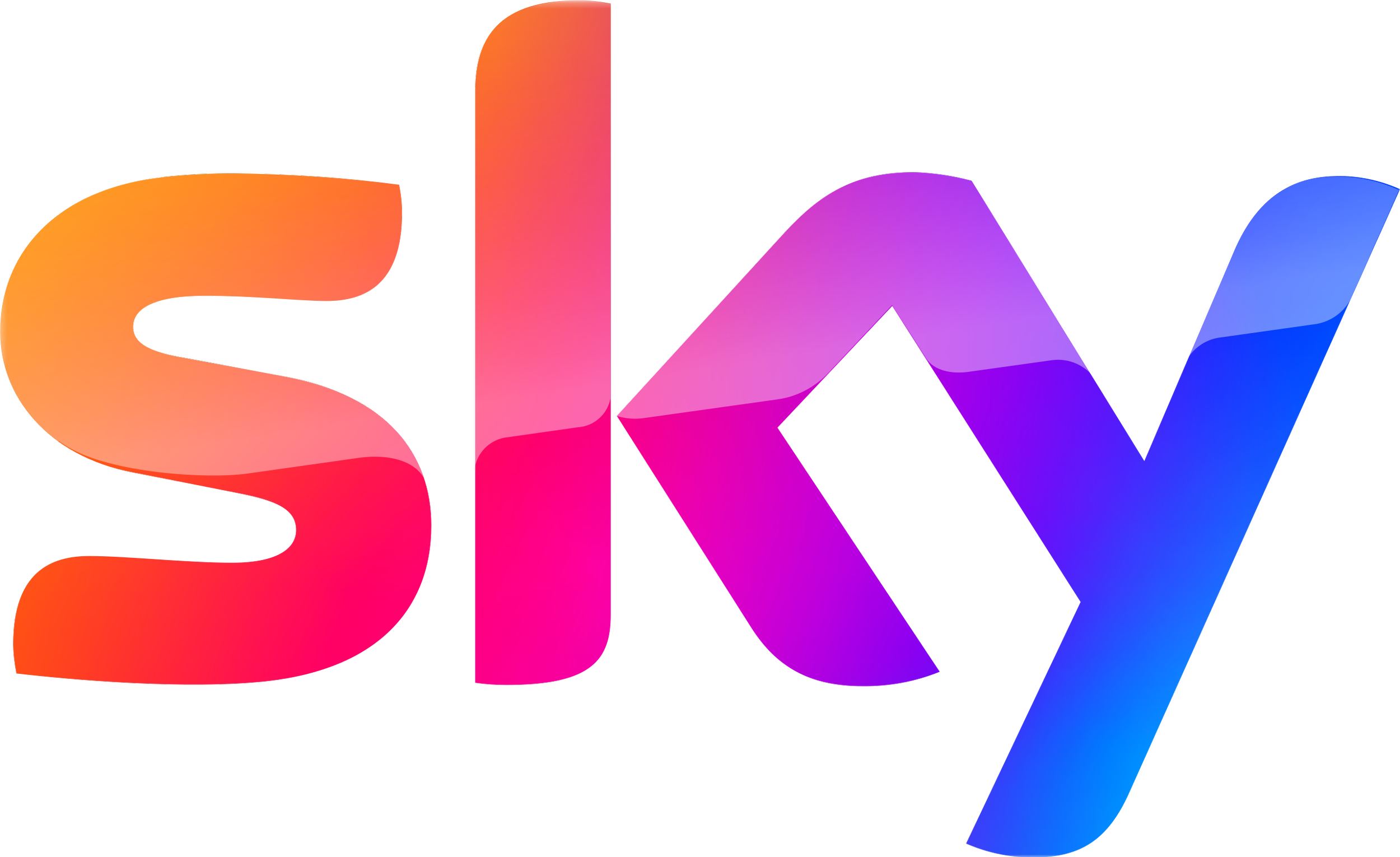 Sky logo with gradient colors