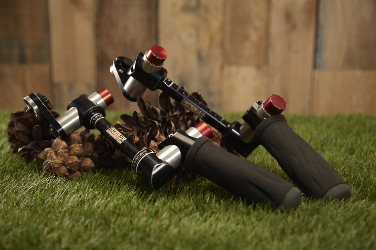 Shape 10 - Handles Going handheld? Here are the handles of choice. Fast, solid, secure hand grips, rugged and rolled.