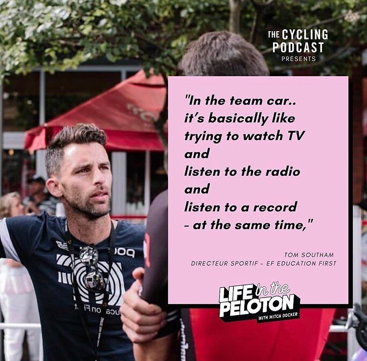 Looking for some Bank Holiday listening in between sunny rides and watching @letourdefrance ? Listen to PZW alumni and life member Tom Southam, DS for @efprocycling , on @lifeinthepeloton he&rsquo;s also keeping an audio diary for @thecyclingpodcast 