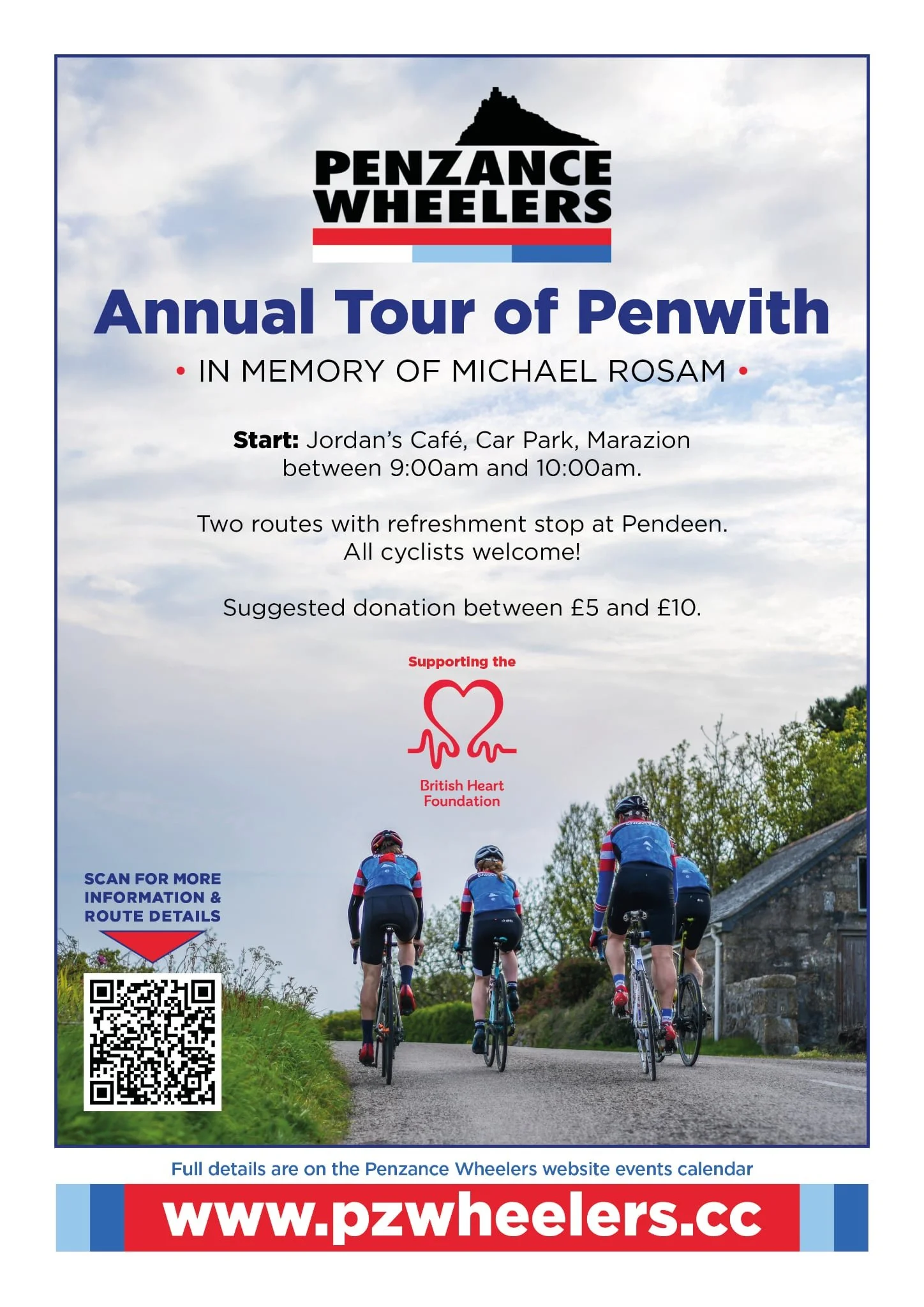 Tour of Penwith Charity ride