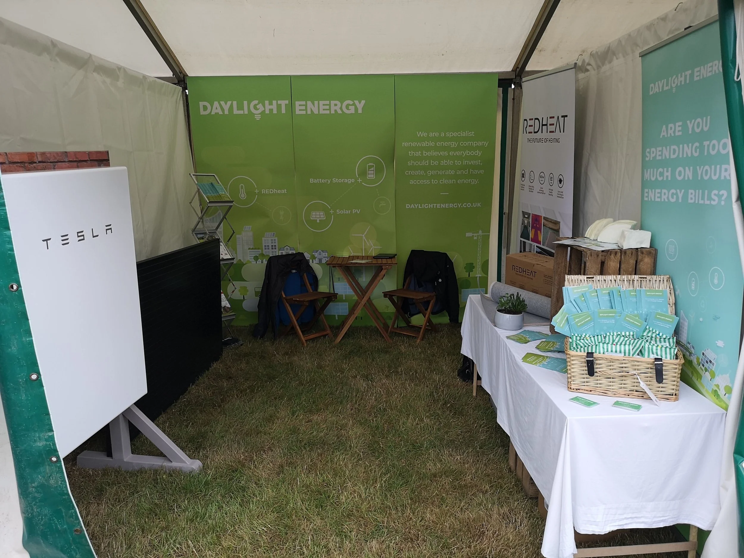 Our stall at the New Forest Show 2019.