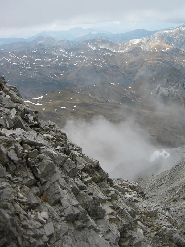 fig. 6: the "hell" at the north-east side of Weisseck mountain