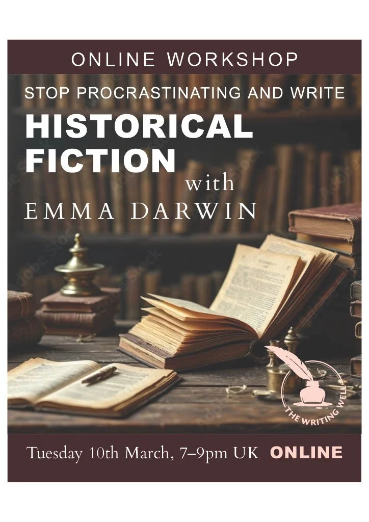 Stop Procrastinating and Write... Historical Fiction: online workshop