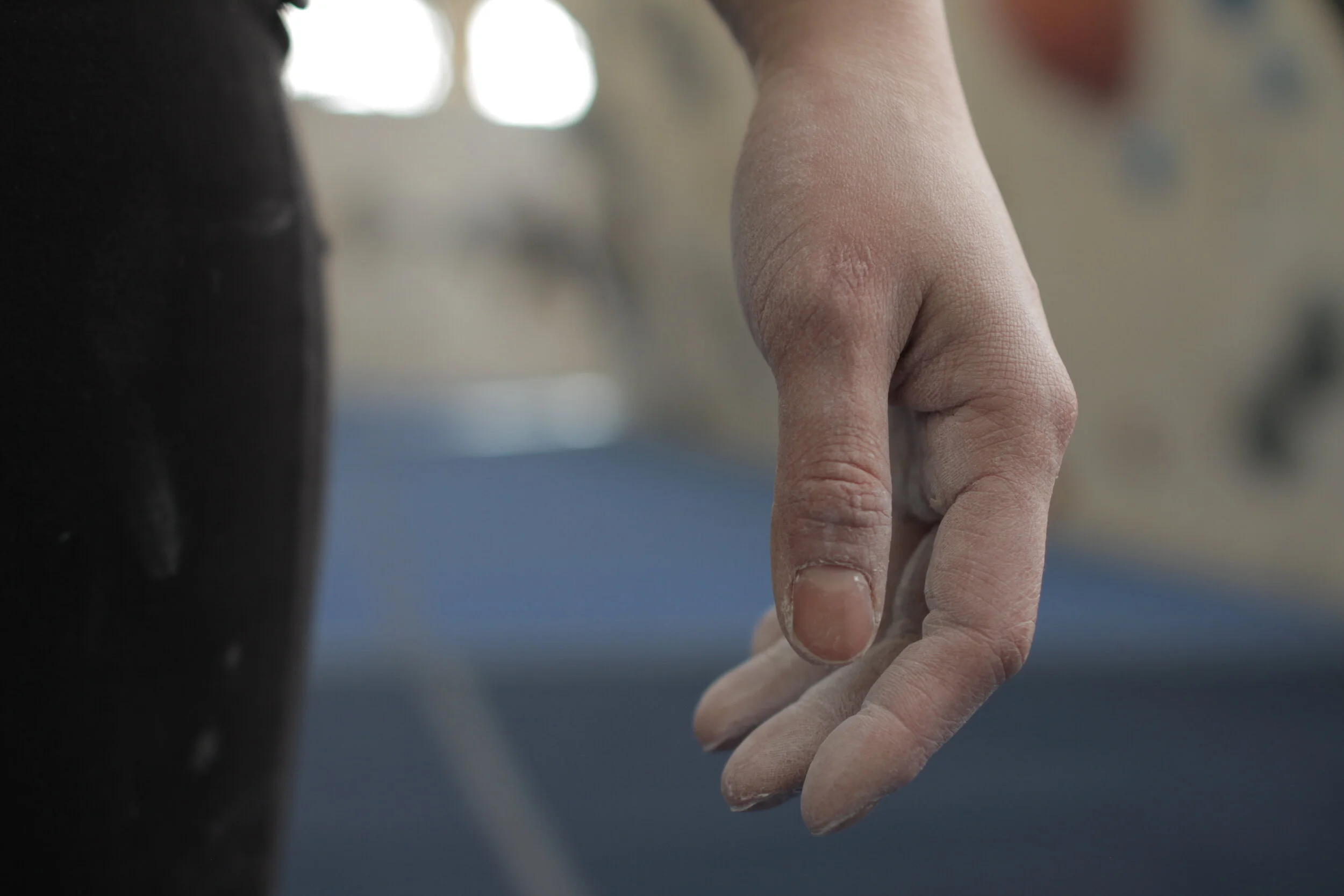 The climbing-shaped hole in my heart