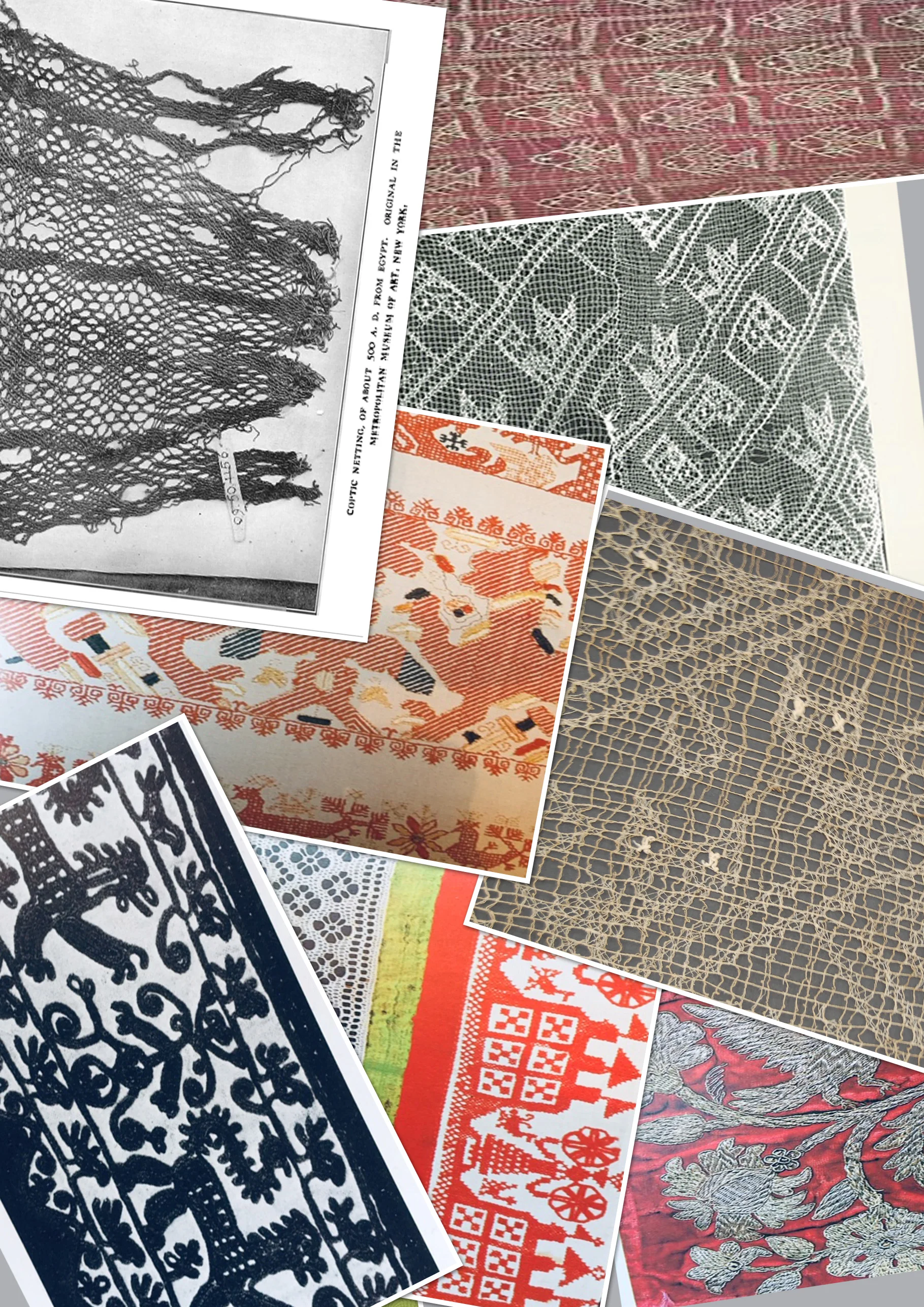 Lace as inspiration for texture 