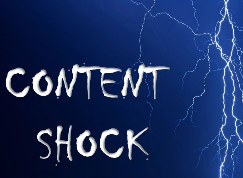 Content Shock: why content marketing is not a sustainable strategy