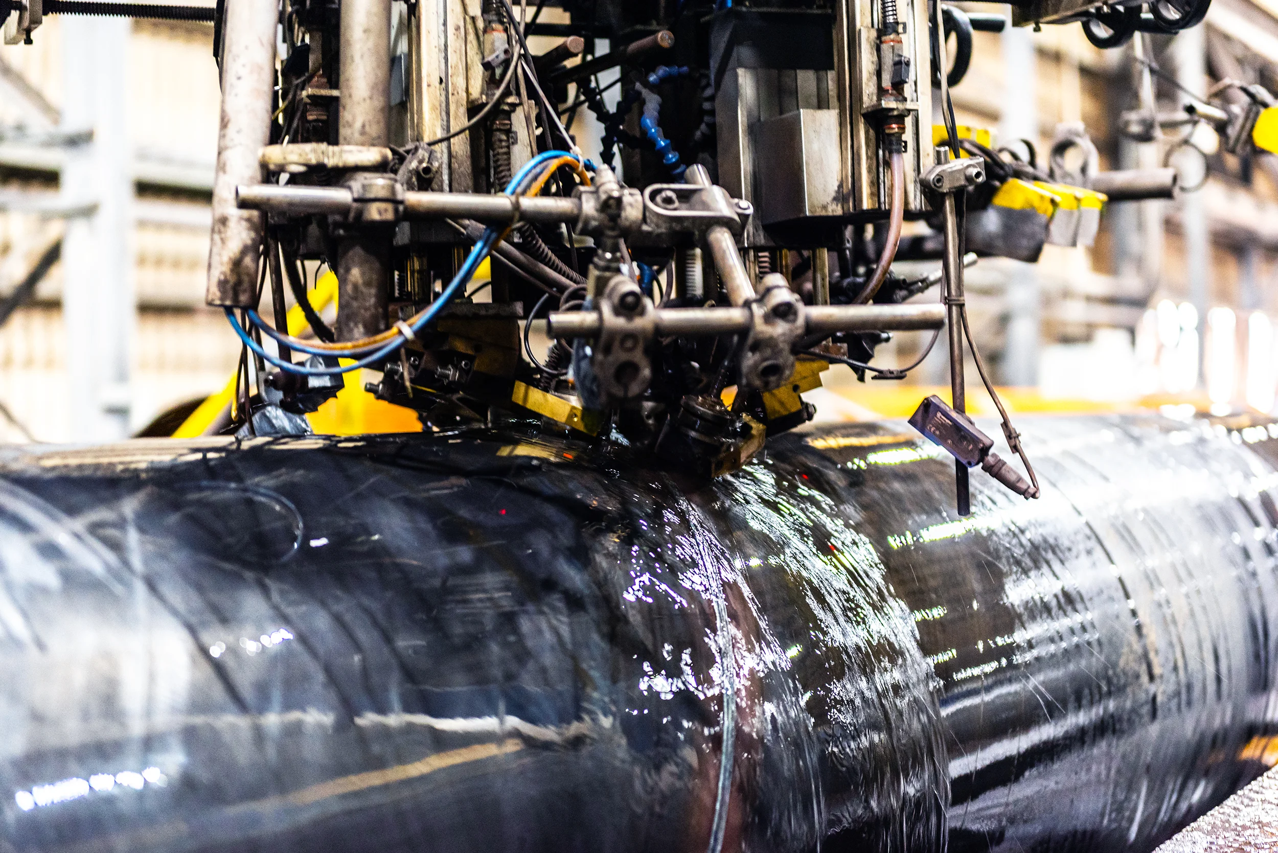 Spiral Large-Diameter Welding Process in Mobile