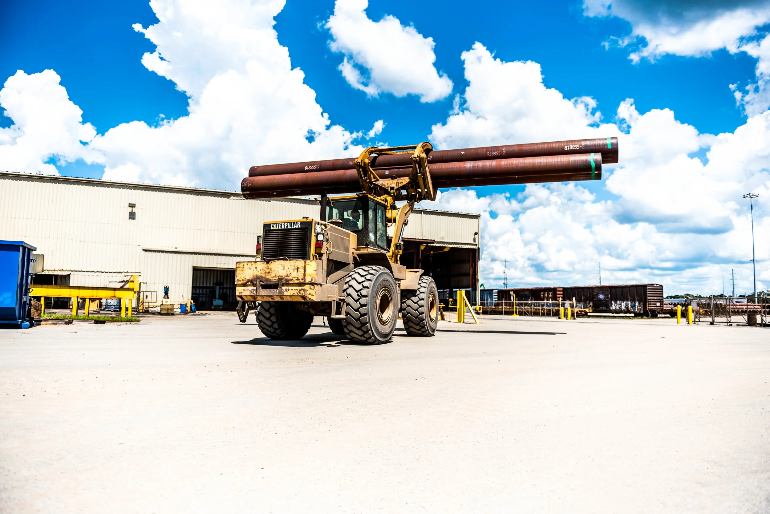 Shipping Yard Berg Pipe Panama City