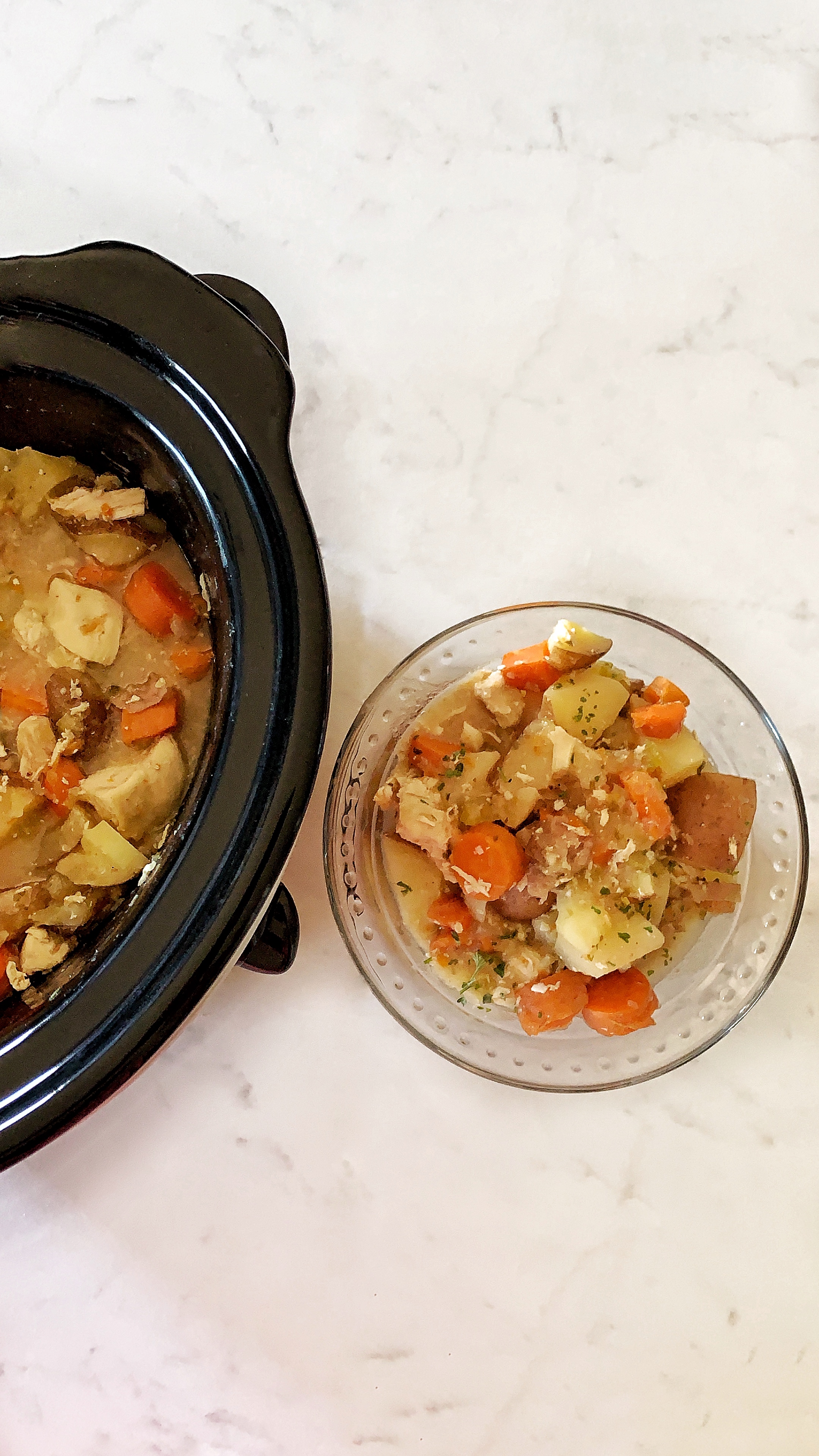 Slow-Cooker Creamy Chicken Stew
