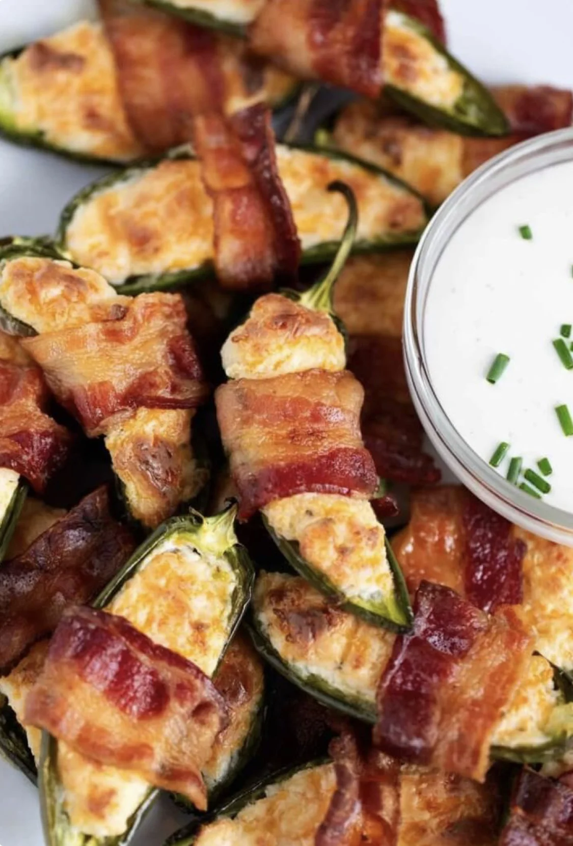 Bacon Wrapped Jalapeño Poppers 