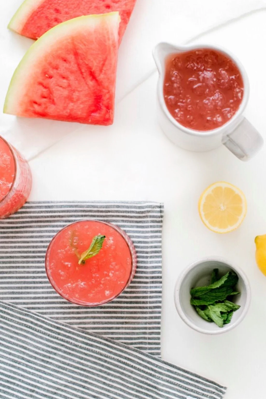 Watermelon Mint Lemonade