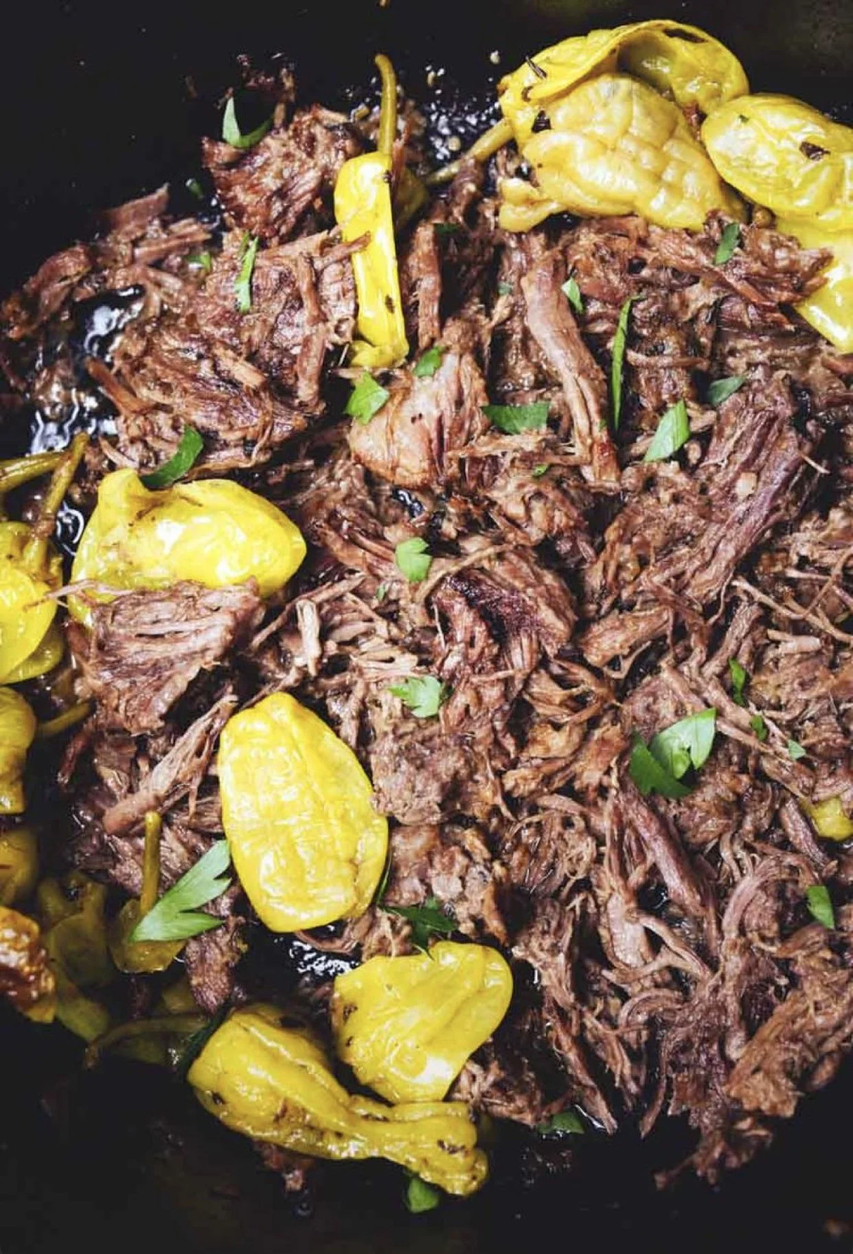 Slow-Cooker Mississippi Chuck Roast 