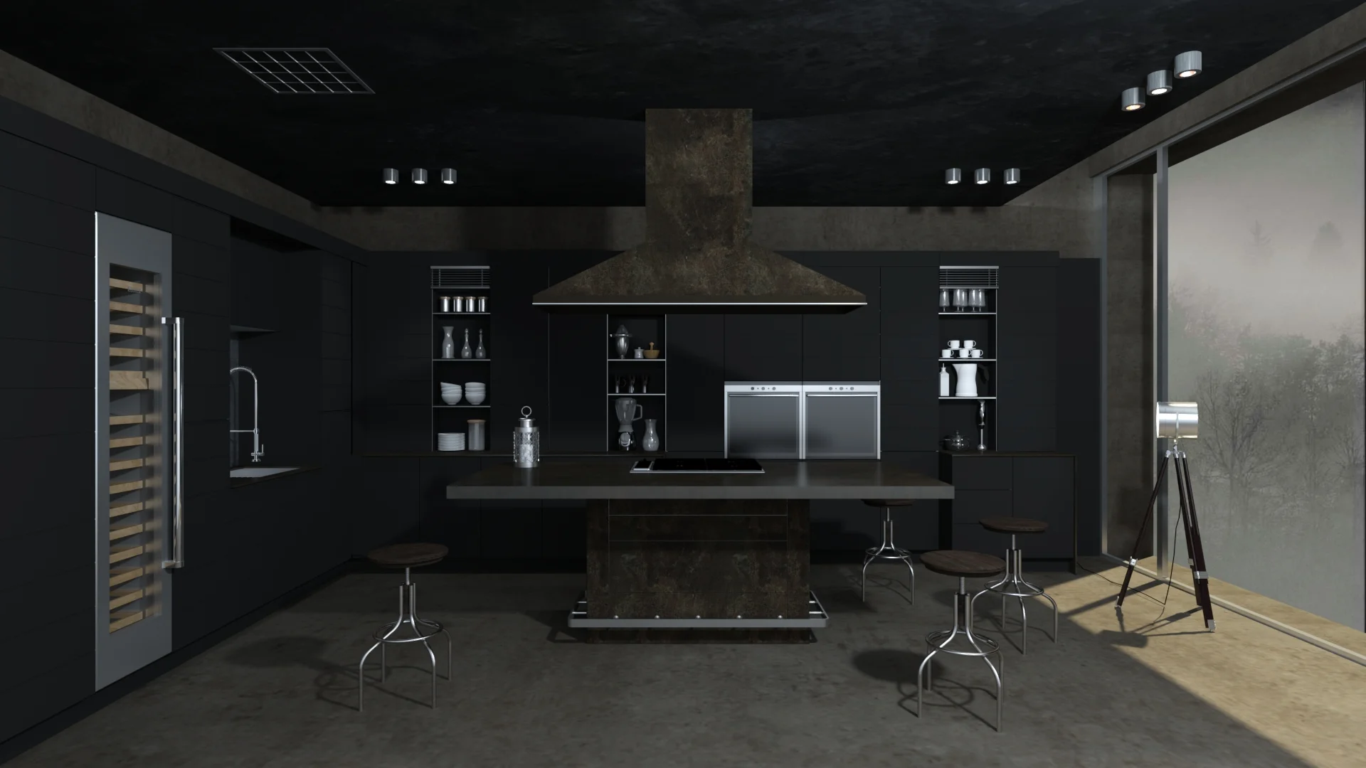 Black contemporary Chalet Kitchen-l25.jpeg