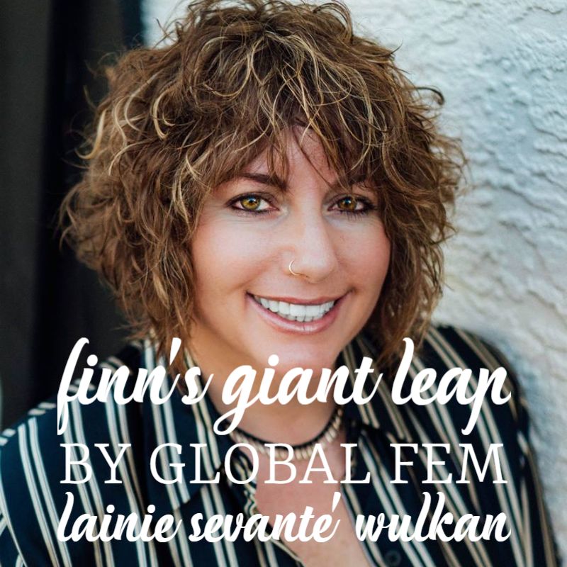 Finn's Giant Leap by Lainie Sevante' Wulkan