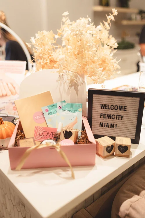 FemCity members networking