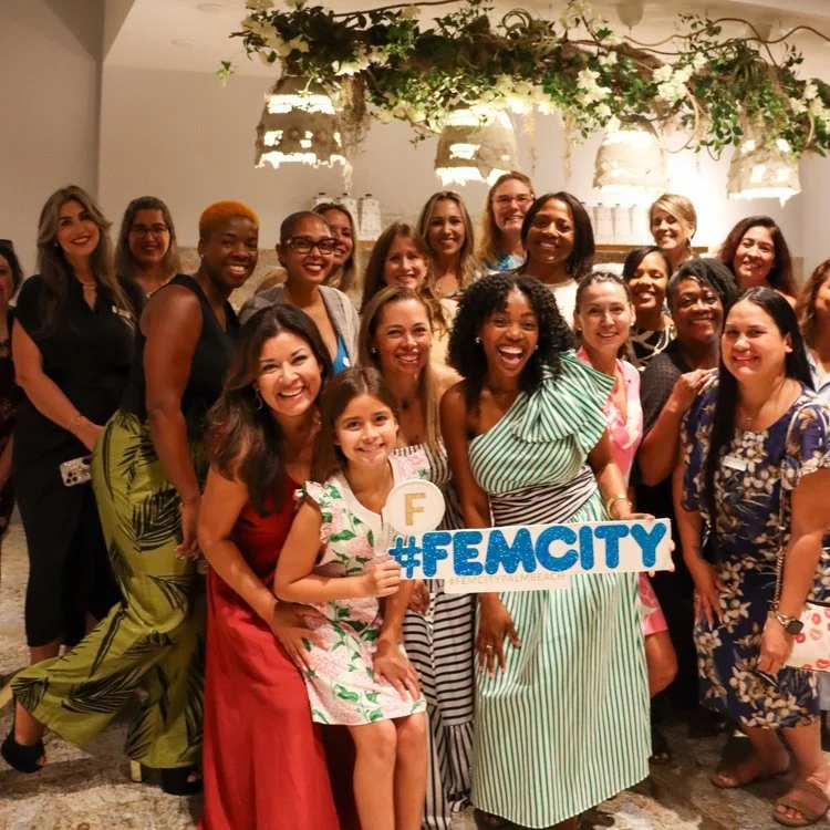 FemCity members at a local chapter gathering