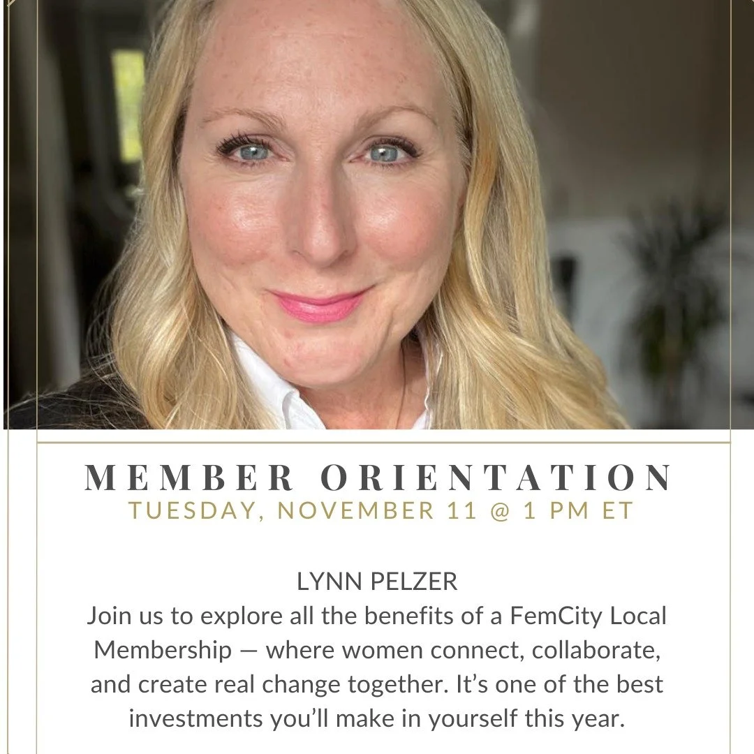✨ Happy Tuesday, FEMS! ✨
If you&rsquo;ve been curious about all the incredible FemCity Member Benefits, join us today at 1 PM ET on Zoom!

We&rsquo;ll walk you through how to make the most of your membership, share insider tips, and leave time for yo