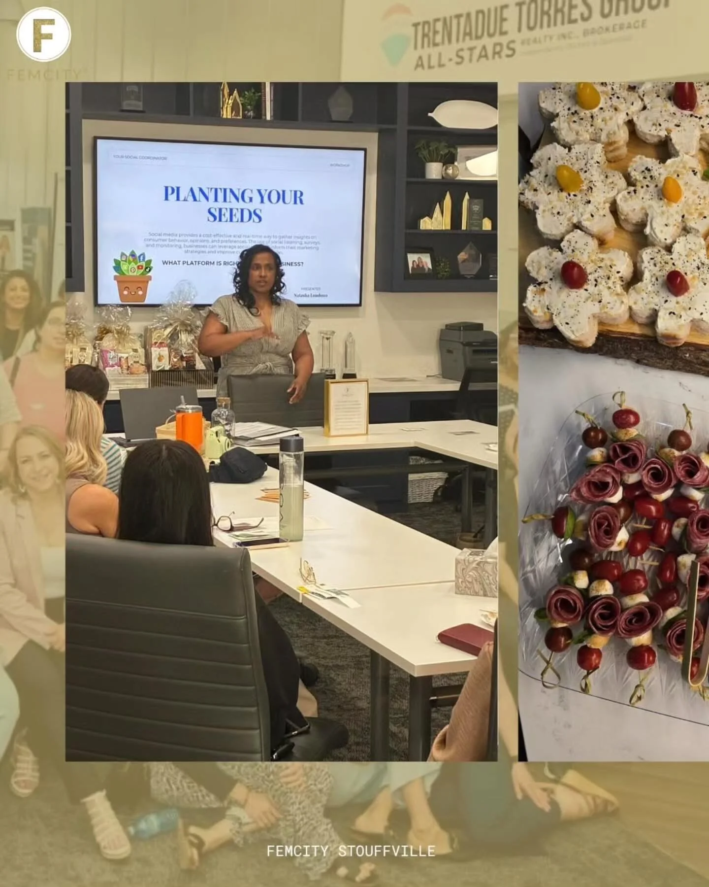 Repost @femcitystouffville 

Planting Our Seeds was another beautiful reminder of what makes this community so special. 🌱

A huge thank you to our Business Spotlight, Janu Krish (@emergwithjanu), for sharing her journey, wisdom, and inspiration with