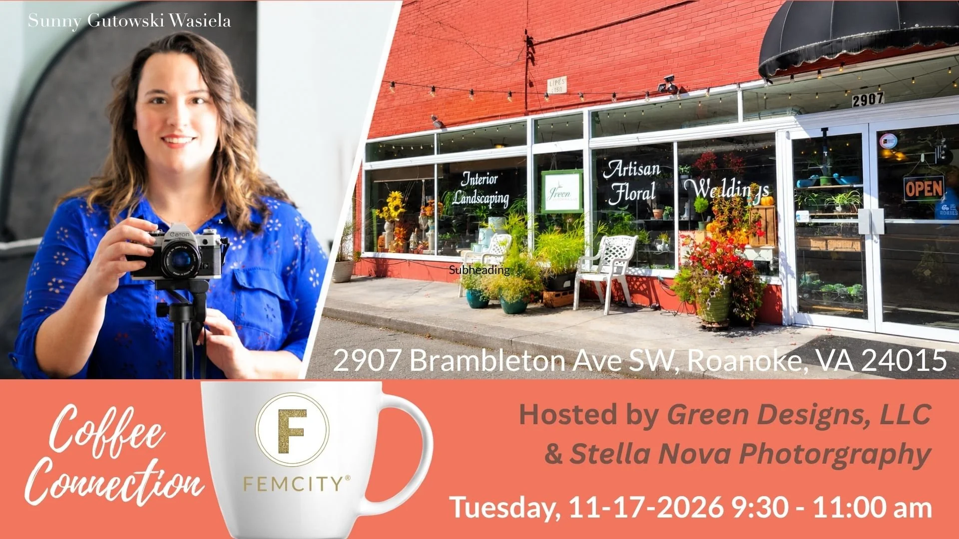Roanoke // November Coffee Connection