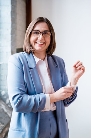 Rachel Simms, FemCity Hamilton / Burlington President