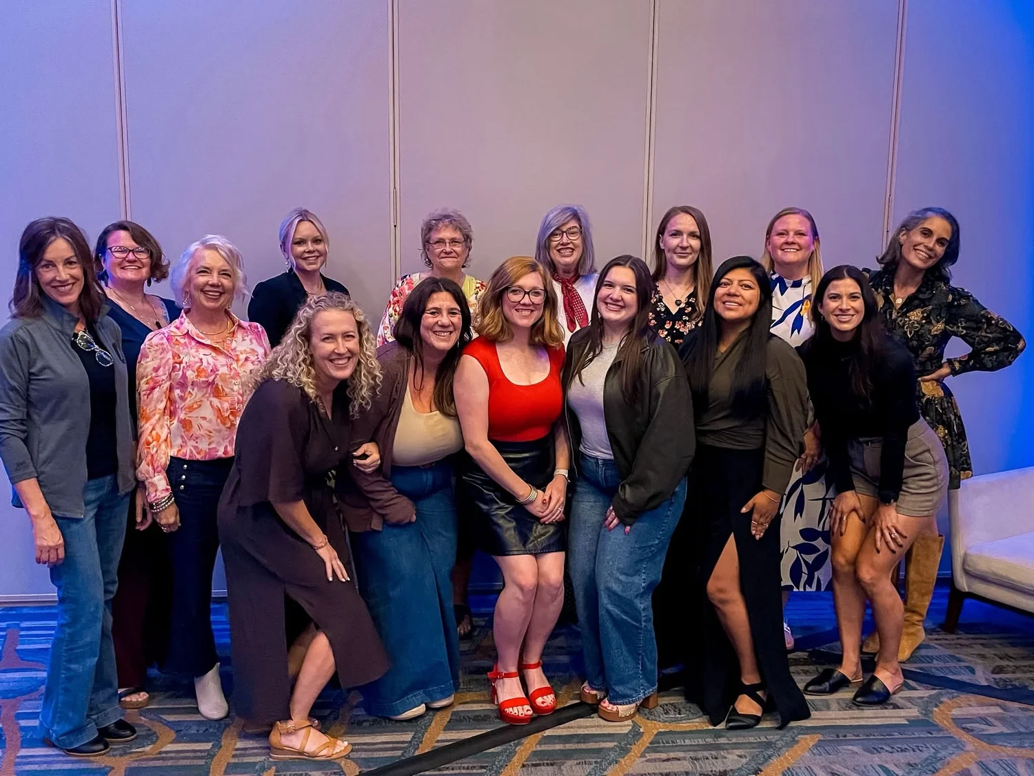 Women at the FemCity women's conference in Des Moines