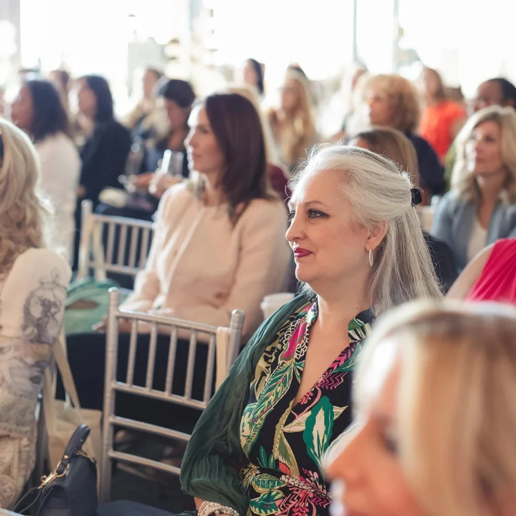 A FemCity Global member at a FemCity conference