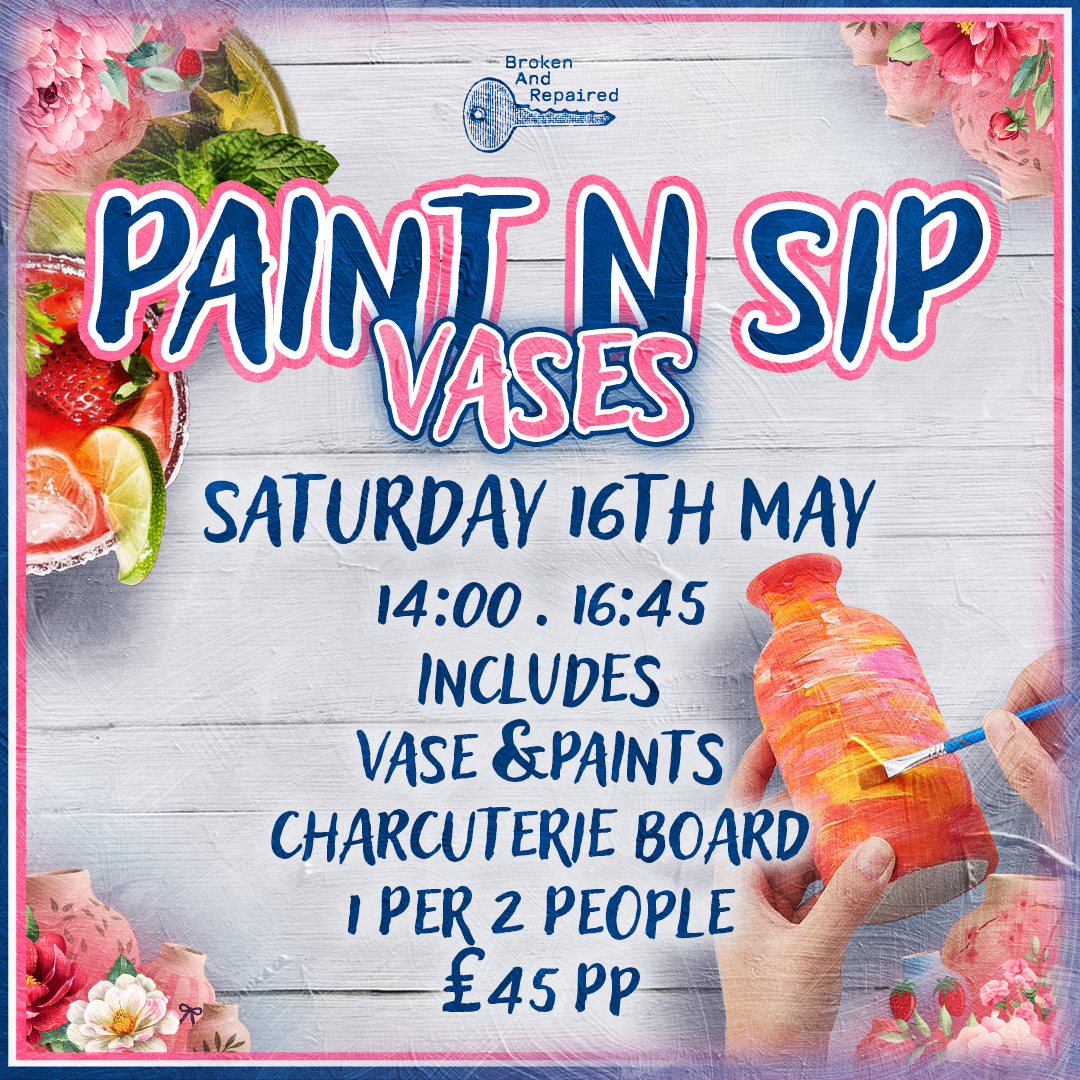 Paint n Sip Vases