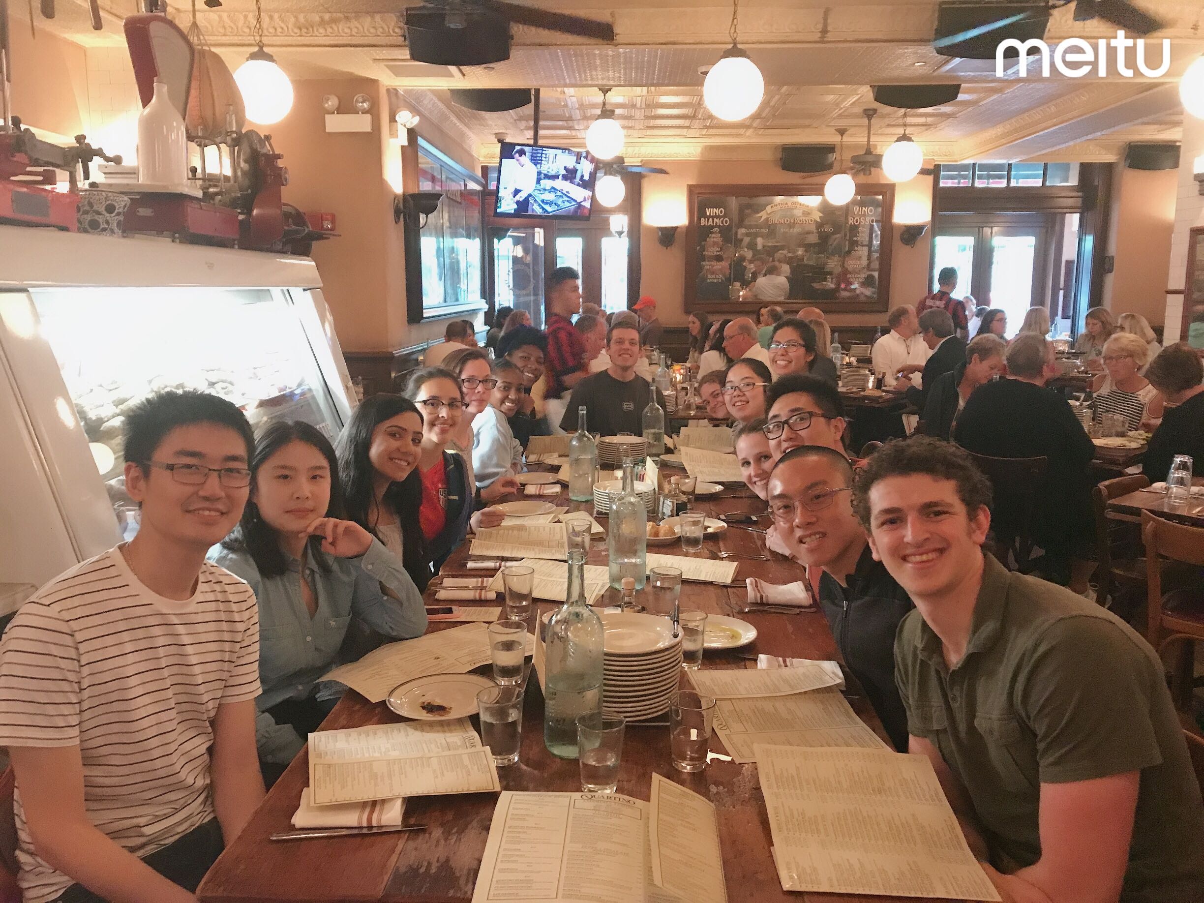 welcome dinner for summer 2019 group