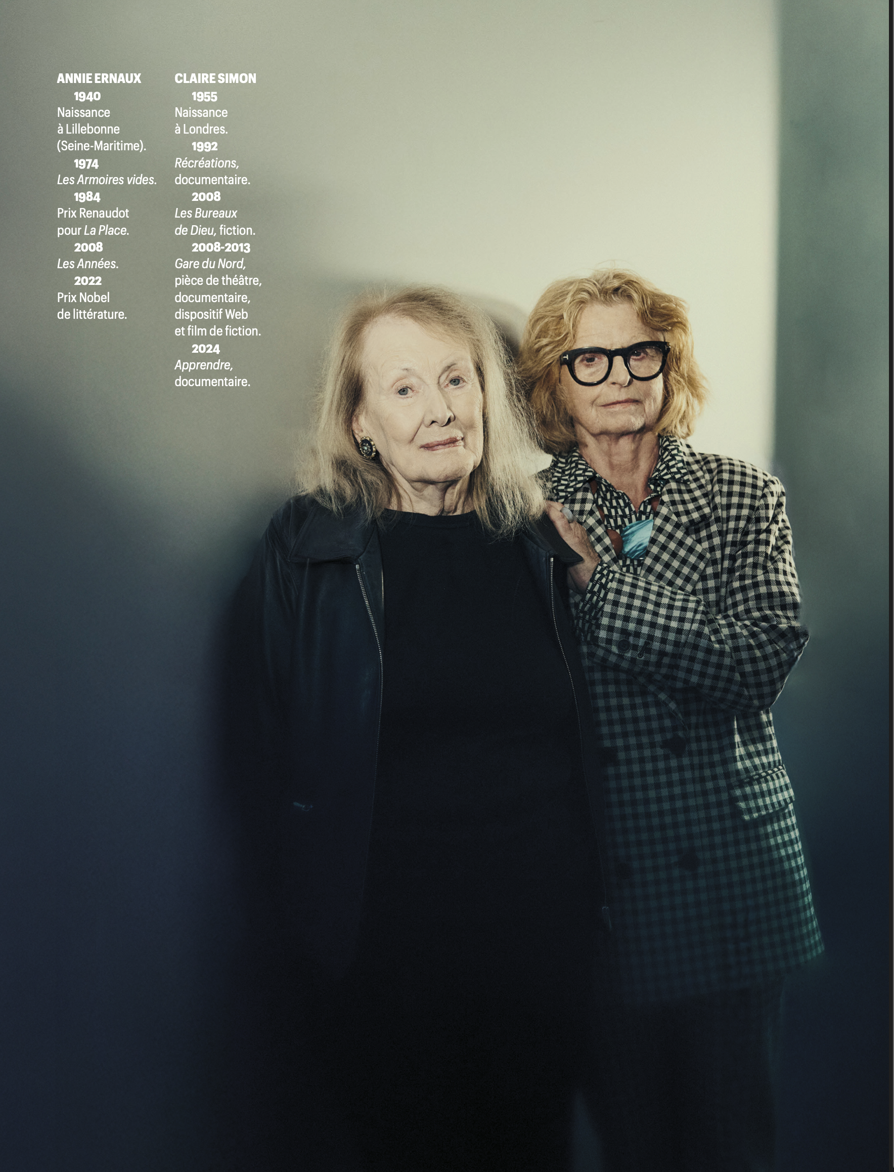 Annie Ernaux & Claire Simon - TÉLÉRAMA 