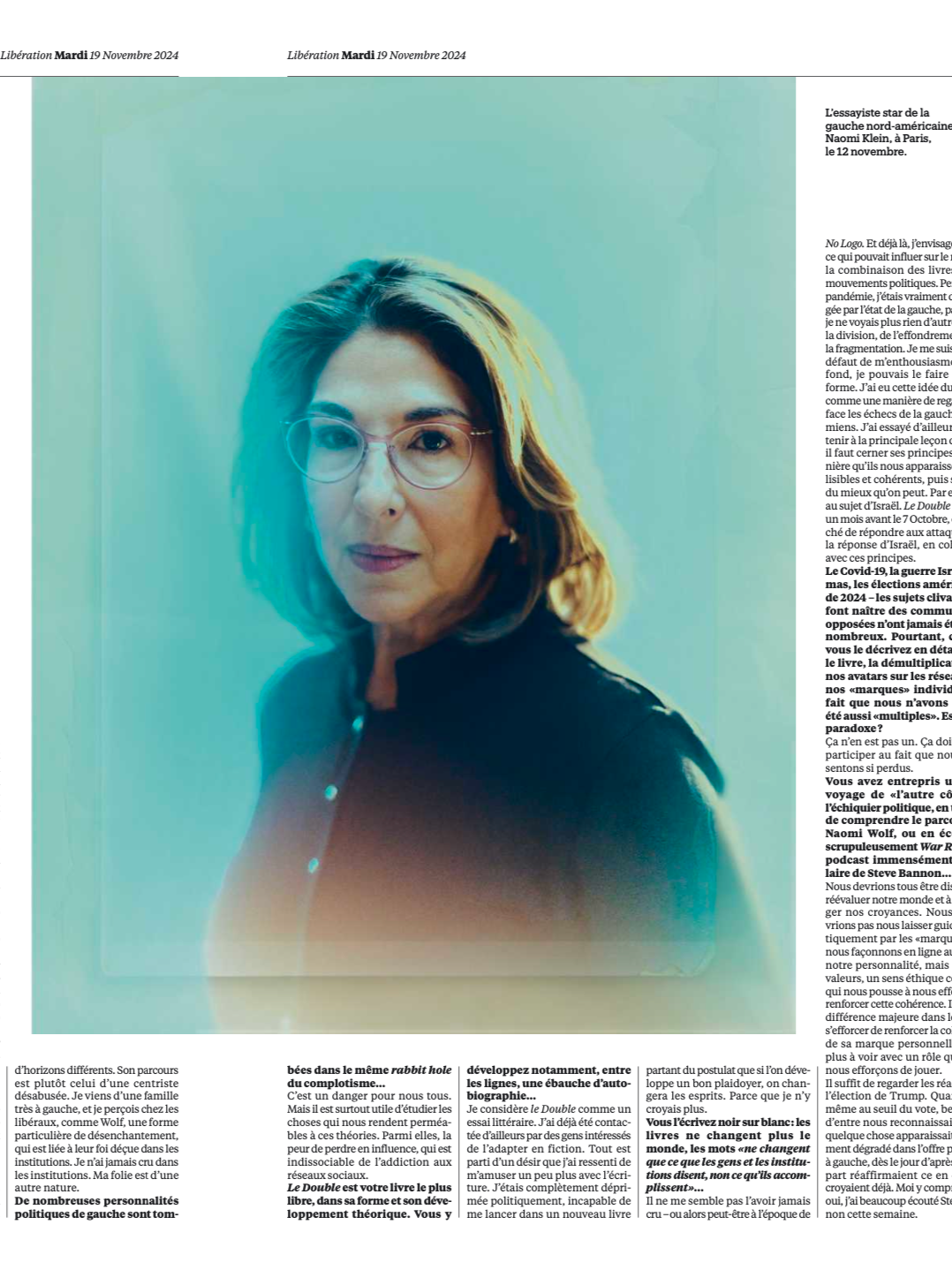 Naomi Klein - LIBÉRATION