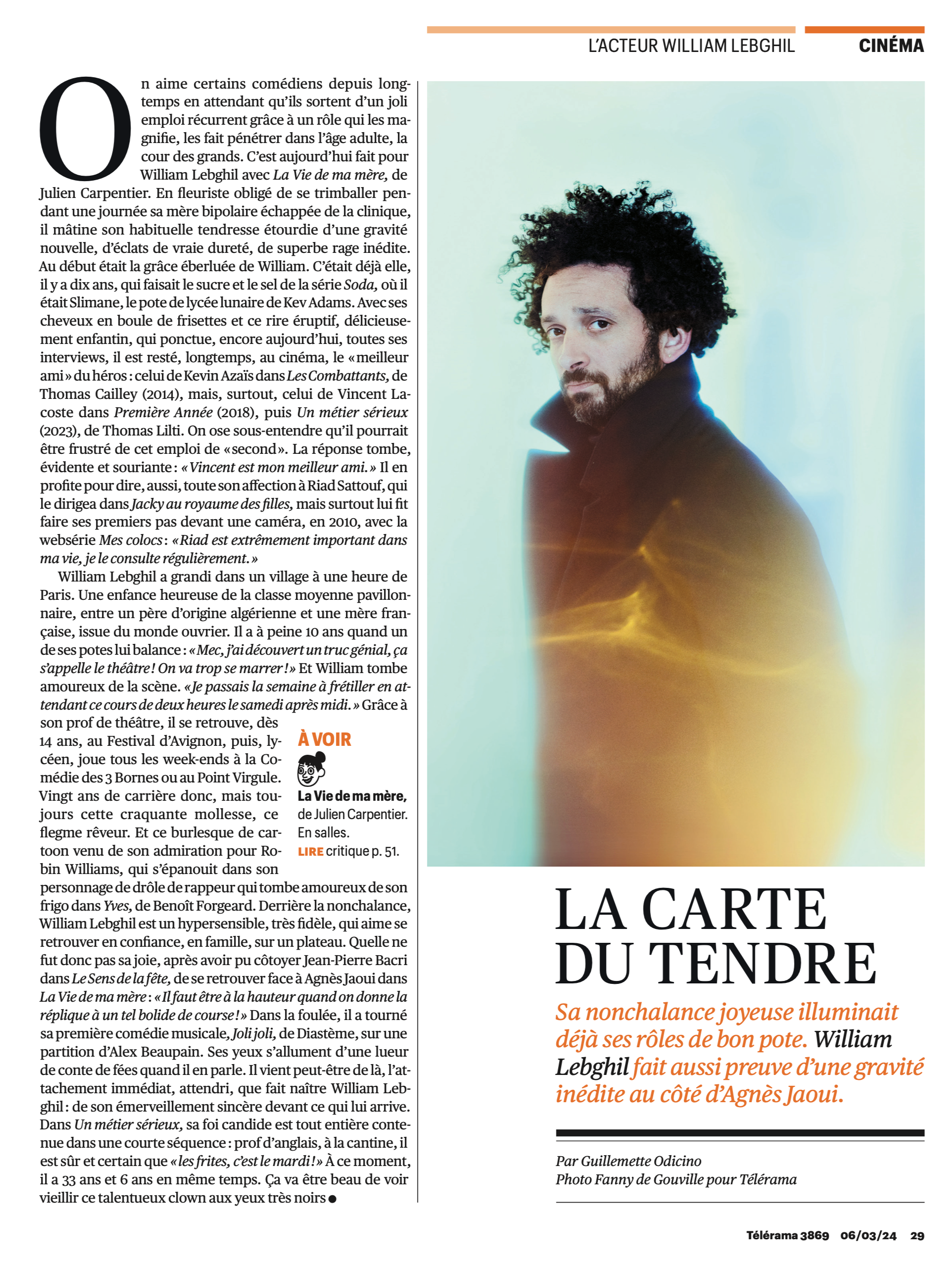 William Lebghil - TÉLÉRAMA