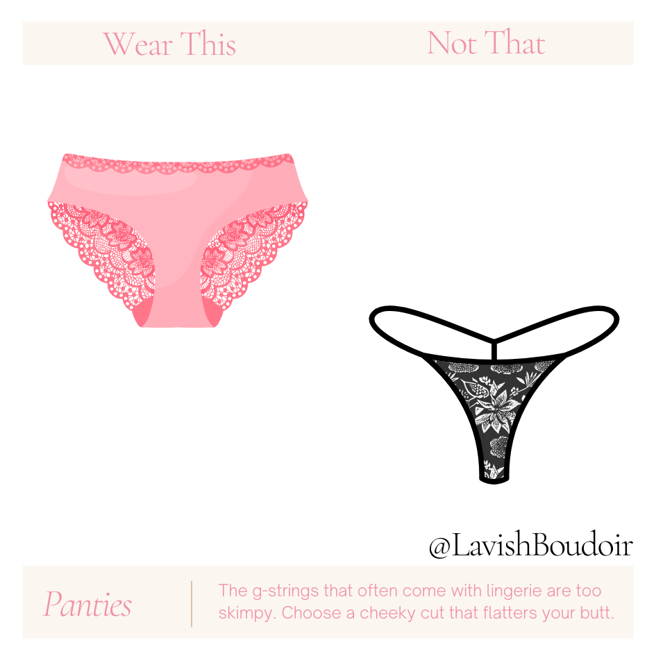 What to wear, what not to wear Lavish Boudoir Maryland 6.png