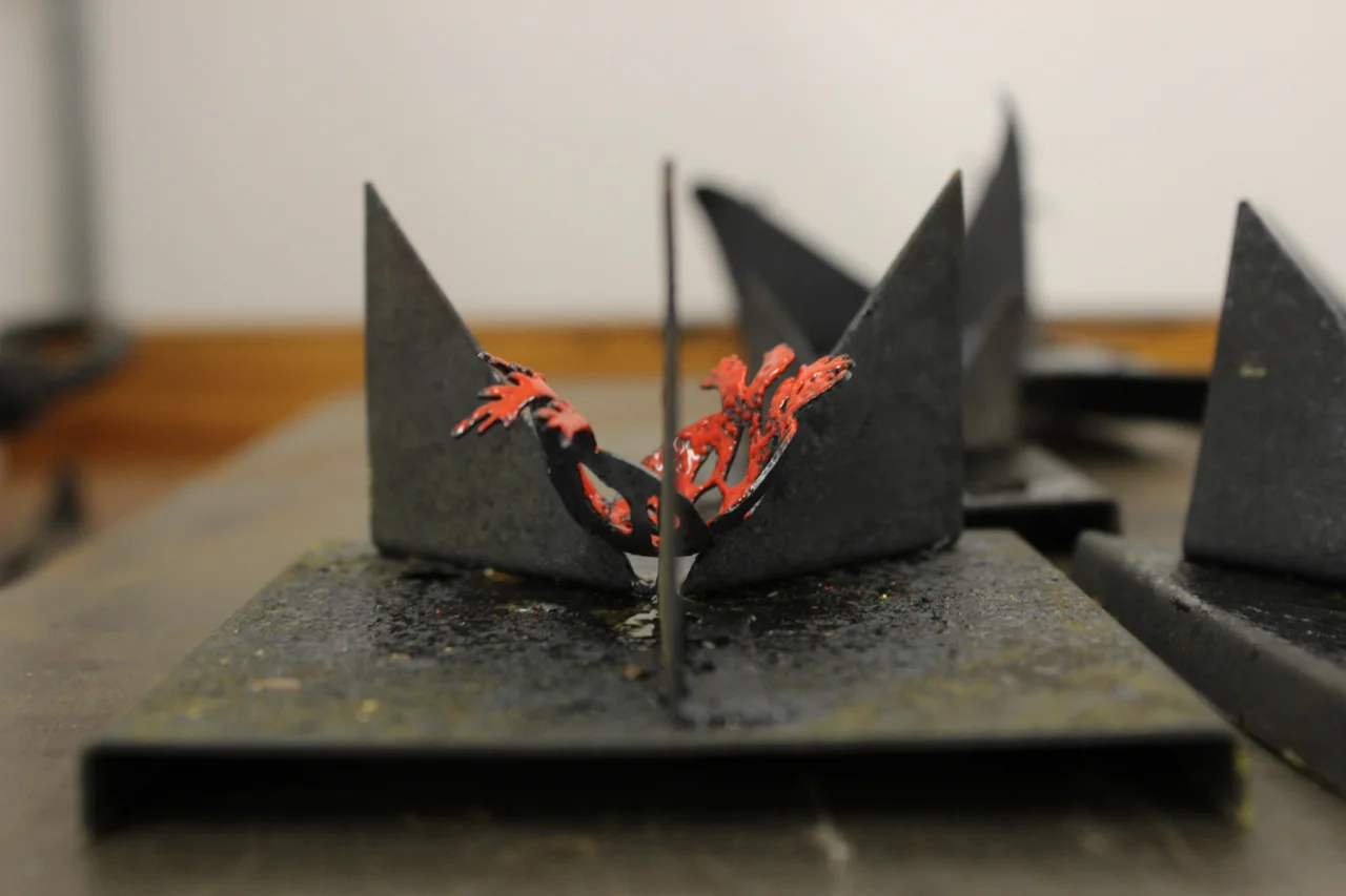 First layer done - one of many.