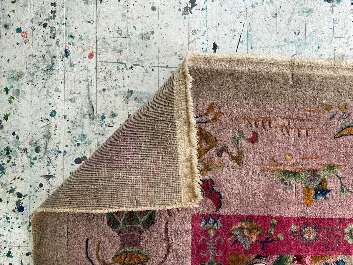 Antique Nichols Rug, 9x11 — Weft & Wool