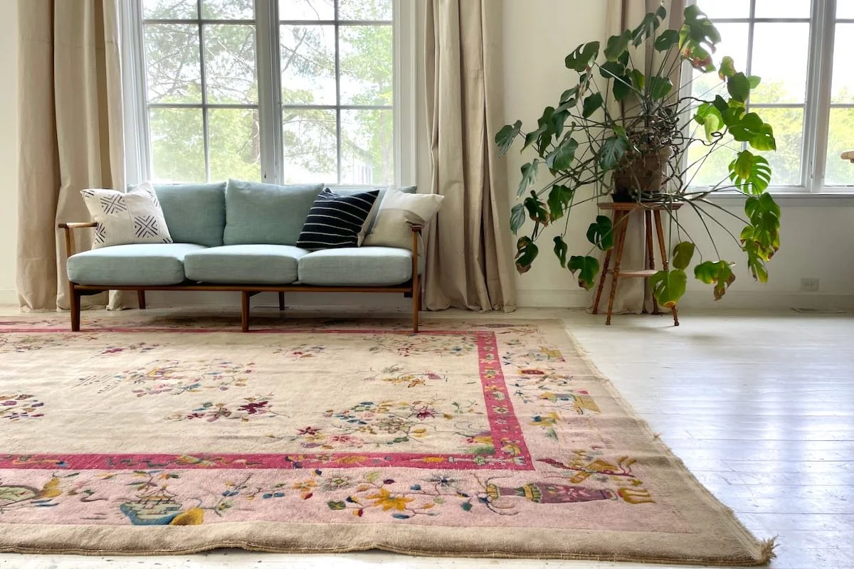 Nick Rochefort Rugs Antique Nichols Rug, 9x11 β Weft & Wool