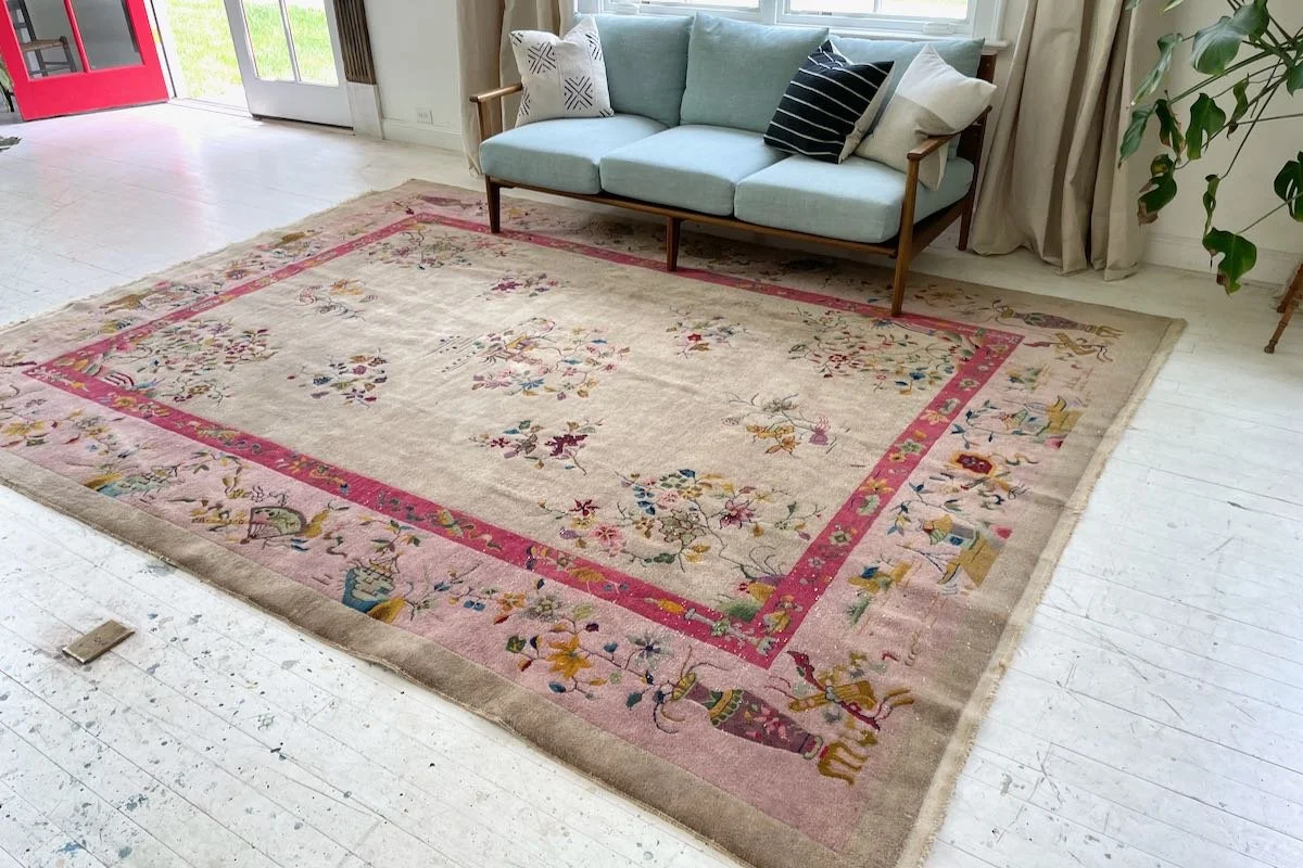 Nick Rochefort Rugs Antique Nichols Rug, 9x11 β Weft & Wool