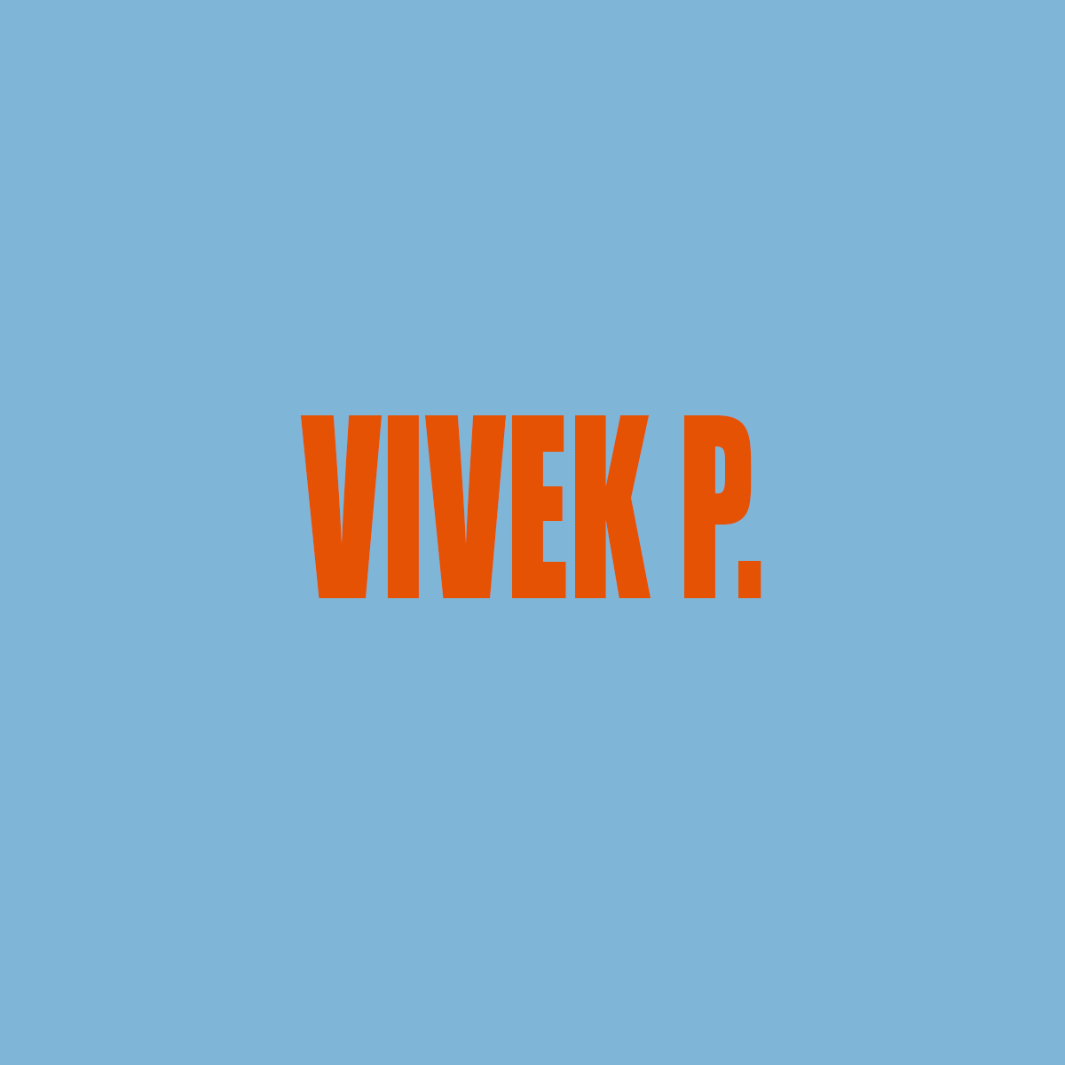 Vivek Patel | BALANCE DUE