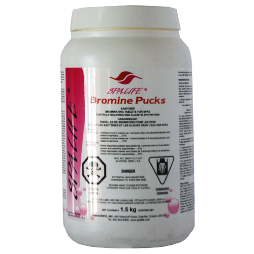 Bromine Pucks — CamMac Pools & Installations
