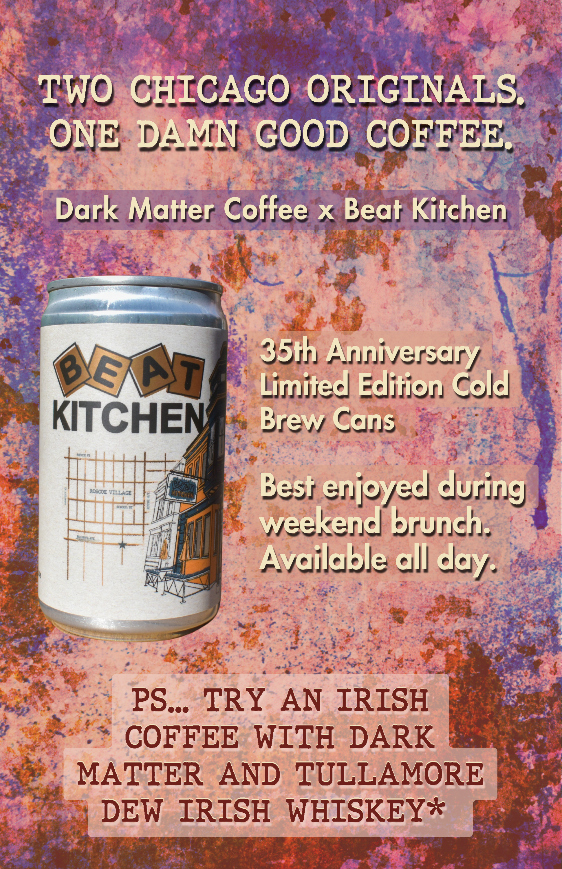 Beat Kitchen x Dark Matter Coffee