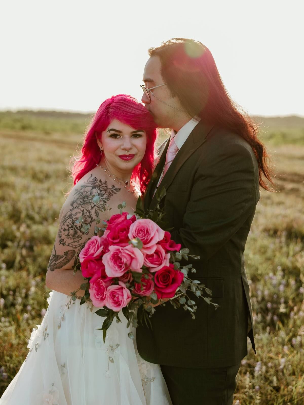 One year of bold love, loud laughter and building a happily ever after. 🩷

Happy First Anniversary, Henry + Aaliyah! 🫶🏼

Photographer: @sweetrainphotoco 
Coordination: @eventsofnv @lauryn.curtis9 
Dress: @amourbridaltexas 
Florals: @suebeevintage 