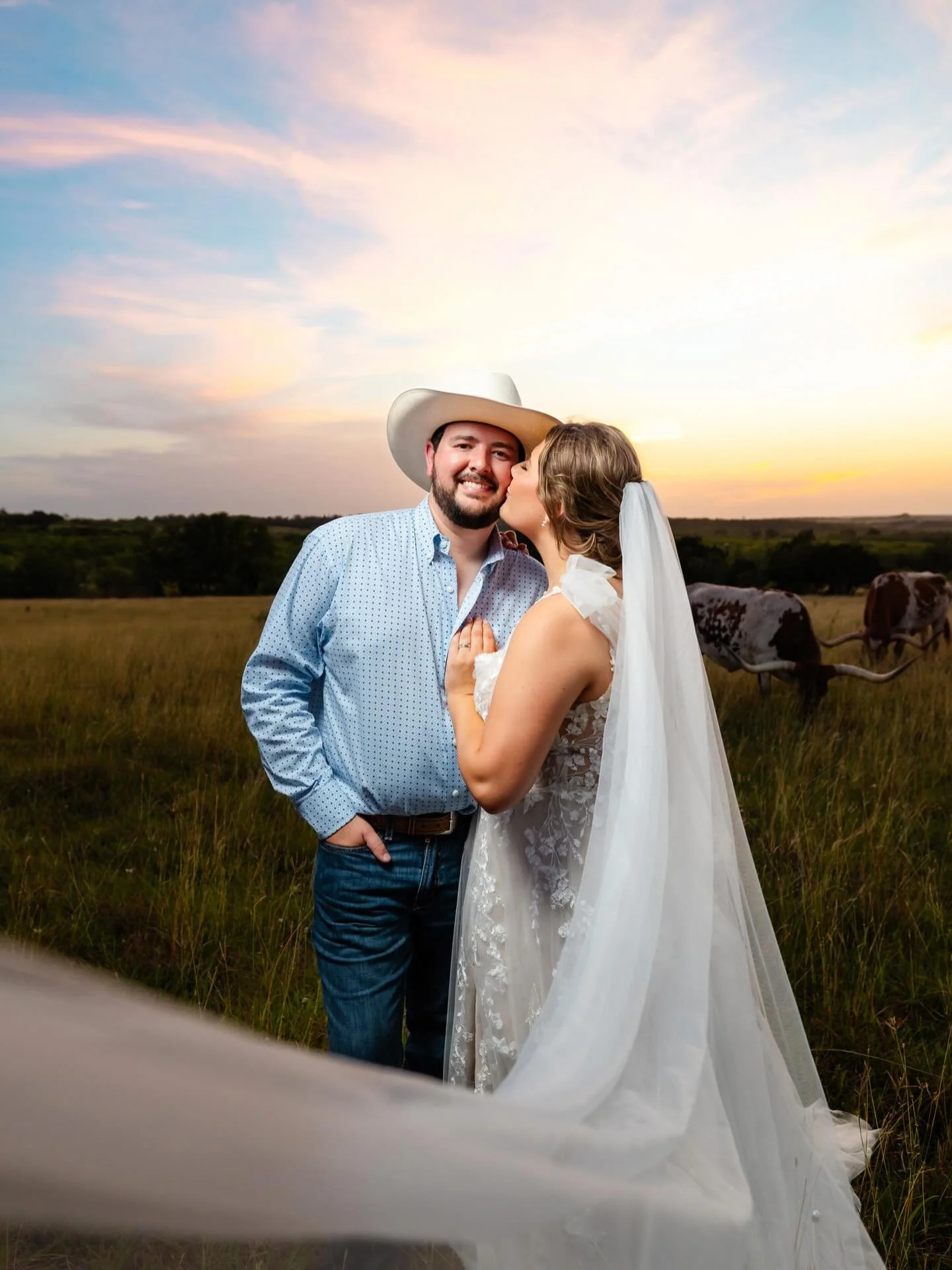 One year ago, this special couple began a beautiful journey together, grounded in faith and love. 🤍 We were so honored to be a witness to the vows they made to love each other faithfully.

Today we ask that God continue to bless your marriage, stren