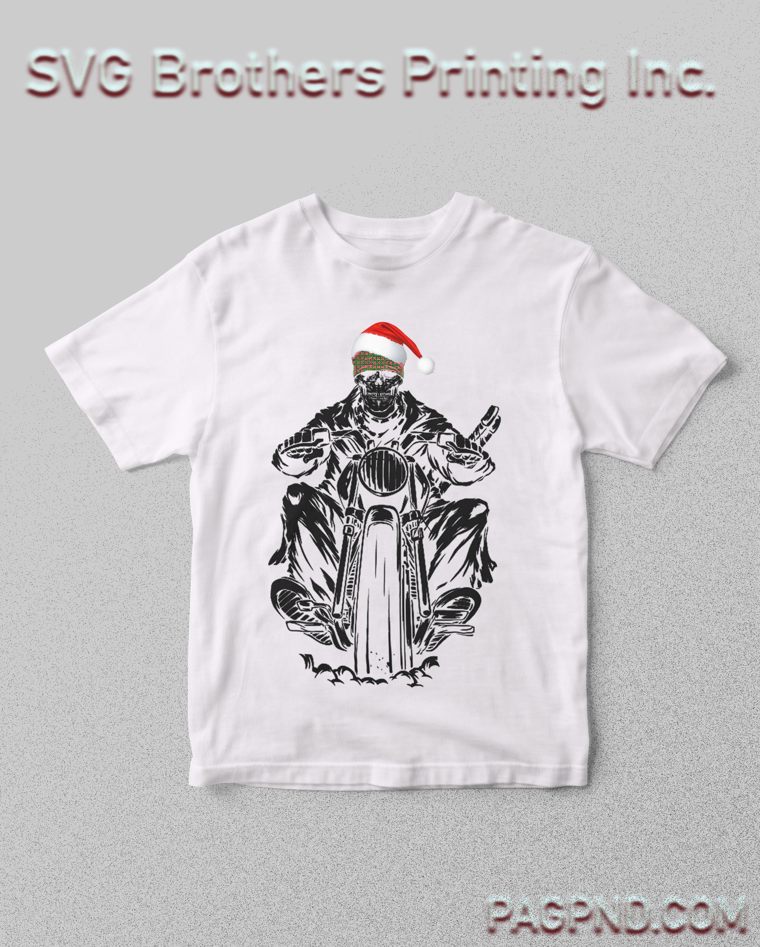biker christmas shirt