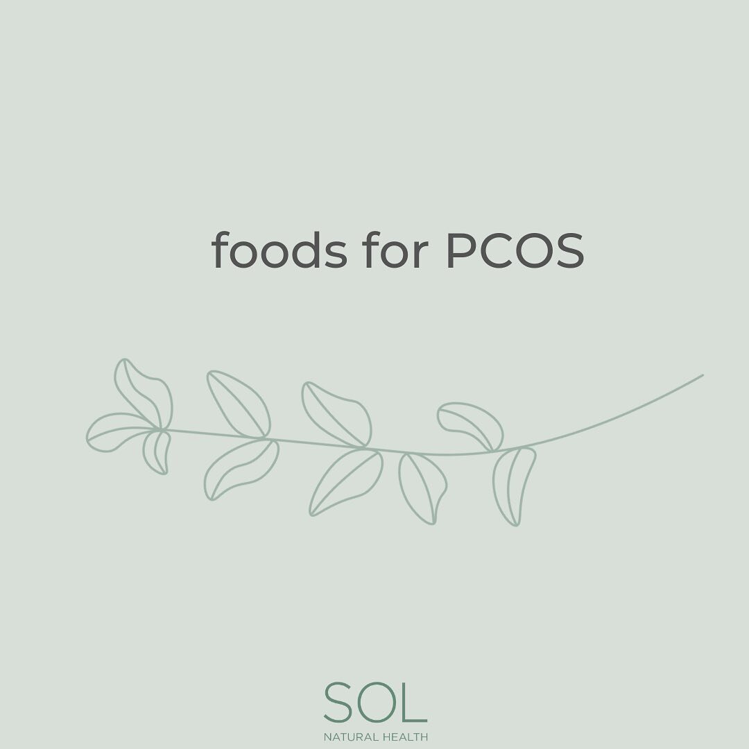 Diet is and should be a huge focus for women with PCOS - food truely is medicine with this condition! 

As 70% of PCOS cases have insulin resistance as an underlying driver, we need to focus on foods that are low GI (glycemic index ranks carb rich fo