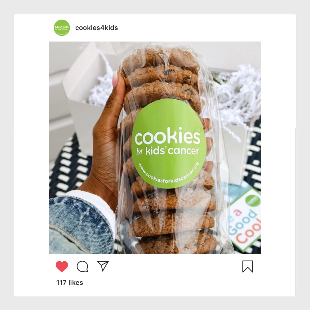 minisocial.io UGC on Cookies for Kids organic social.