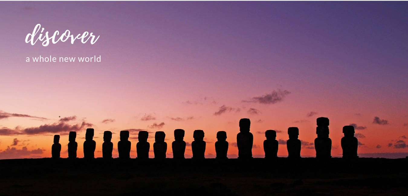 Discover - Easter Island sunset