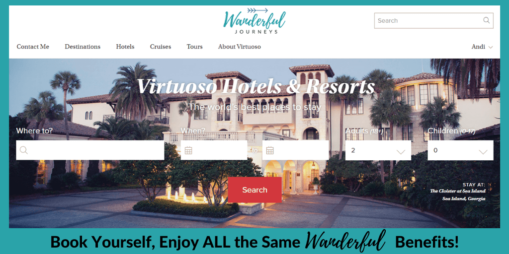 Virtuoso Booking Tool Wanderful Journeys Personalized Adventures For Every Travel Style