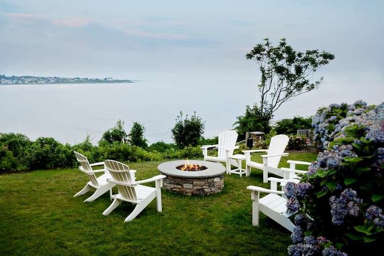 Fire Pit at The Chanler at Cliff Walk