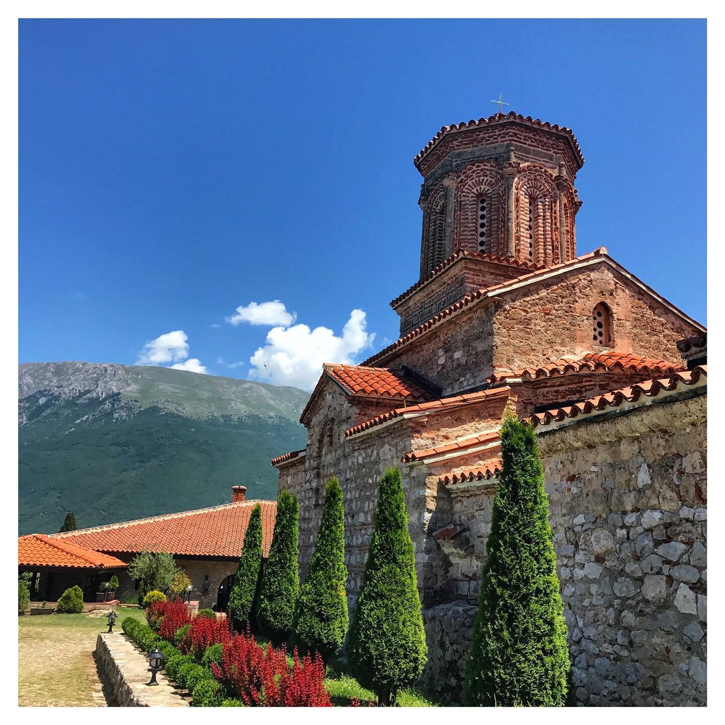 Another Wednesday spent wanderlusting at home 💭 
*
Today we are dreaming of Balkan adventures ✨
*
What places are you dreaming of today?
💞
*
📍 Monastery of St. Naum, Ohrid, North Macedonia 🇲🇰
*
*
*
#offthebeatenpath #stnaum #monastery #ohrid #no