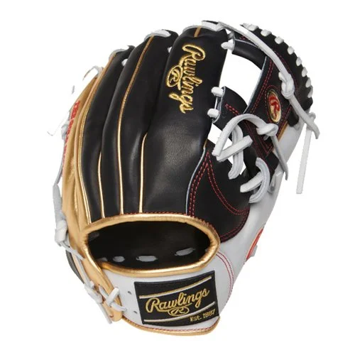 SUPER RARE* RAWLINGS GOLDY GOLD GLOVE CLUB GLOVE OF THE MONTH